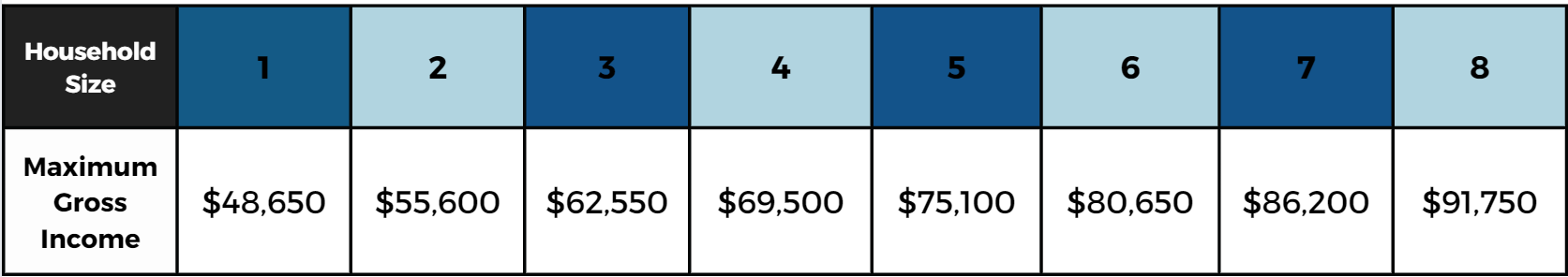 2024 Income Chart Rehab